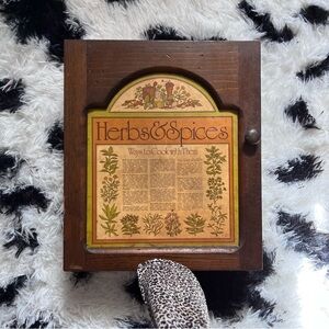 Herbs and Spice Rack Cabinet